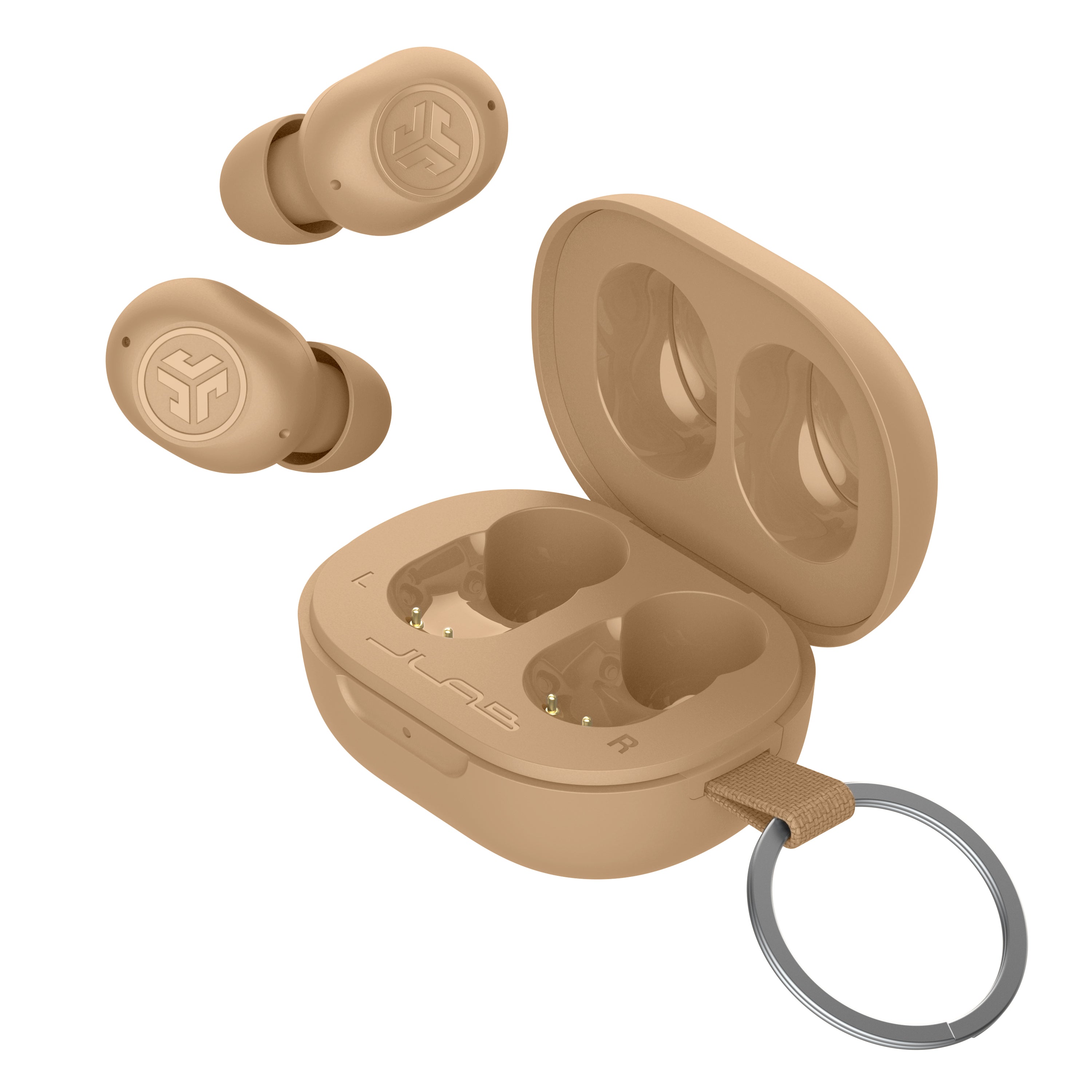 JBuds Mini Tones True Wireless Earbuds - Bluetooth 5.0 Wireless Earbuds with 24H Playtime, IPX5 Waterproof, Built-in Mic for Calls - Perfect for Gym, Running, Travel & Work