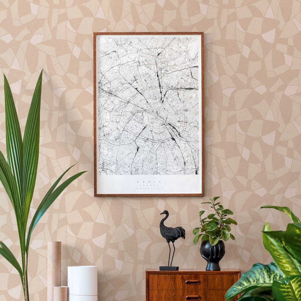 Antigua Abstract Shapes Wall Art - Modern Caribbean-Inspired Home Decor for Living Room, Bedroom & Office