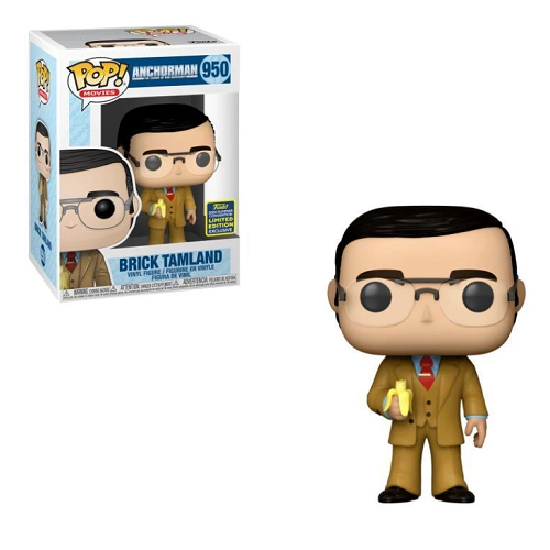 Funko Pop! ANCHORMAN: Brick Tamland #950 Exclusive Summer Convention 2020 Limited Edition Collectible Vinyl Figure - Perfect for Movie Fans, Pop Culture Enthusiasts, and Home Office Decor