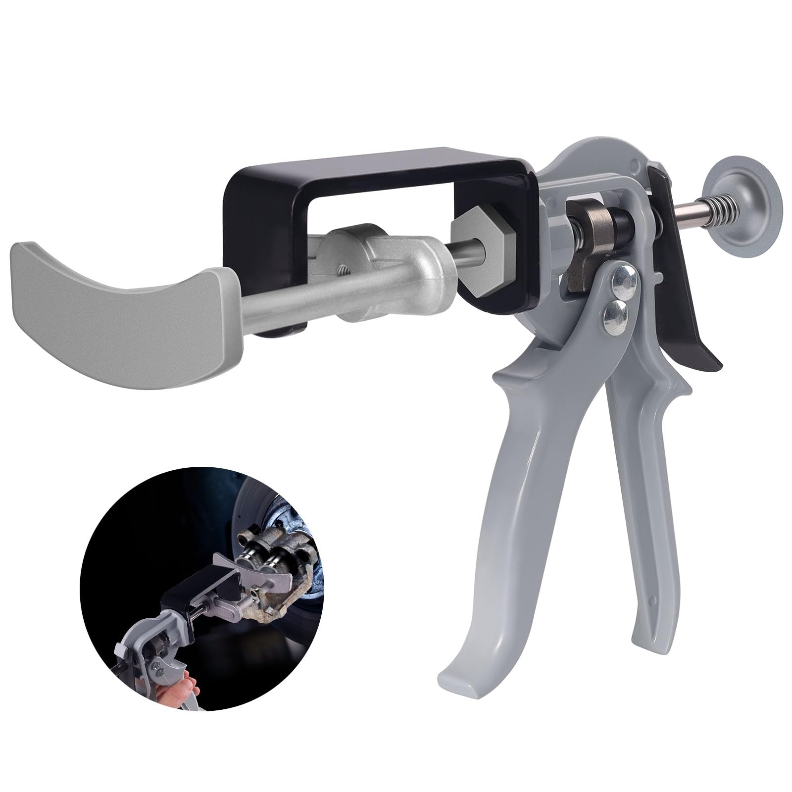25750 Dual Piston Brake Caliper Compression Tool - Professional Brake Pad Spreader & Disc Separator for Cars, SUVs & Light Trucks | Perfect for DIY Brake Service, Maintenance & Repairs