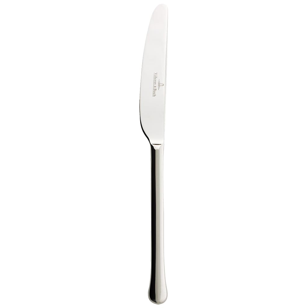Villeroy & Boch Udine 238mm Stainless Steel Dinner Knife - Premium Cutlery for Fine Dining & Formal Table Settings