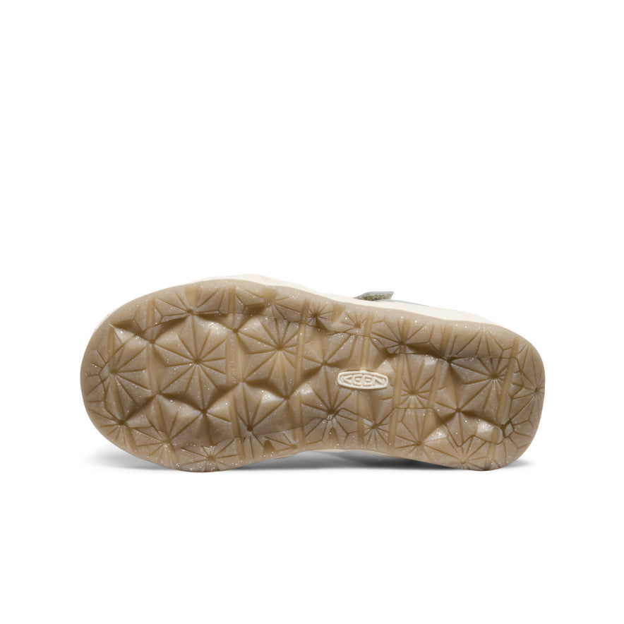 Little Girls' Moxie Sandal - Silver Glitter | Comfortable & Stylish Summer Sandals for Toddlers | Perfect for Beach, Pool & Outdoor Play