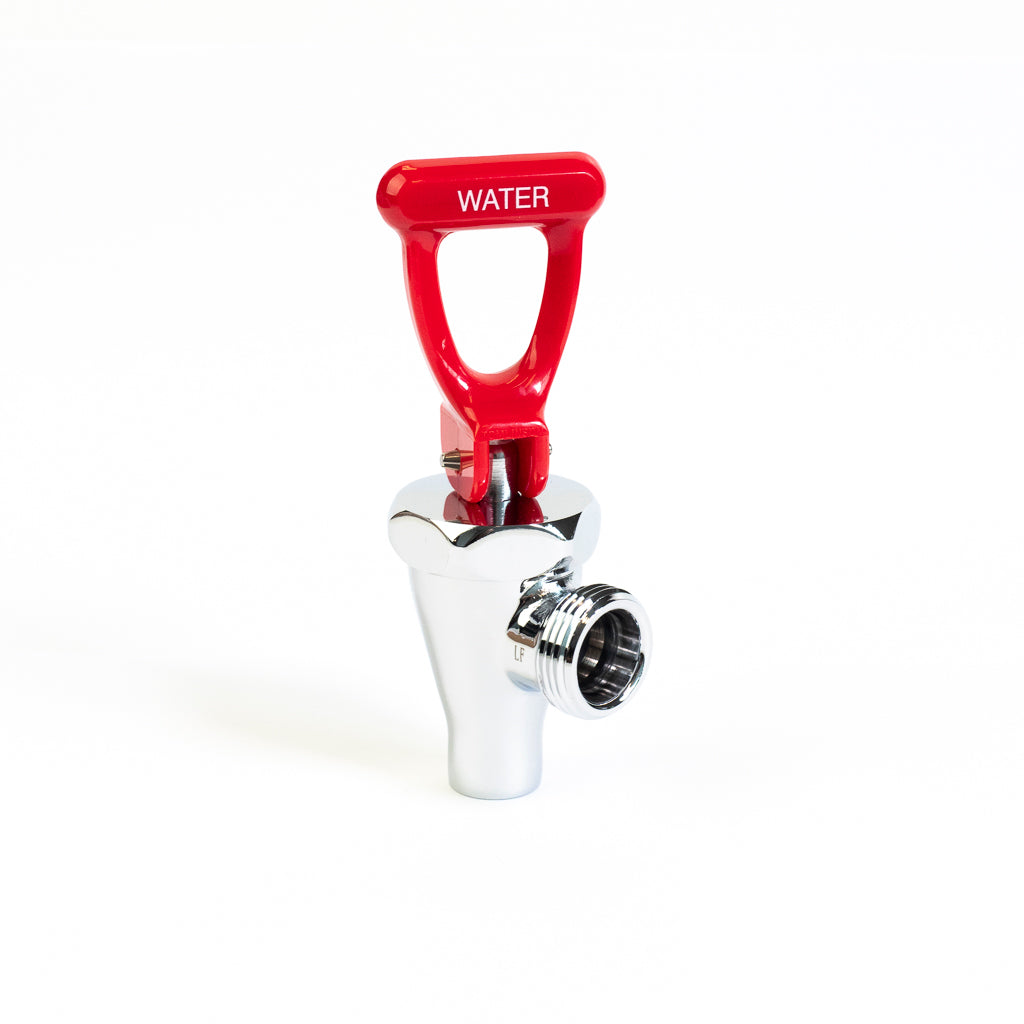 Bunn Faucet Red Handle 07094.0101 - Commercial Coffee Brewer Replacement Part for Restaurants & Cafes