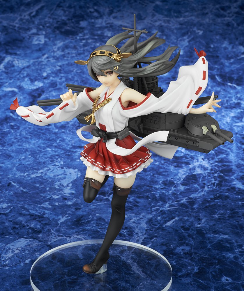 Kancolle Haruna 1/7 Scale PVC Figure - Anime Collectible for Display & Gift Giving | Perfect for Anime Fans & Model Enthusiasts