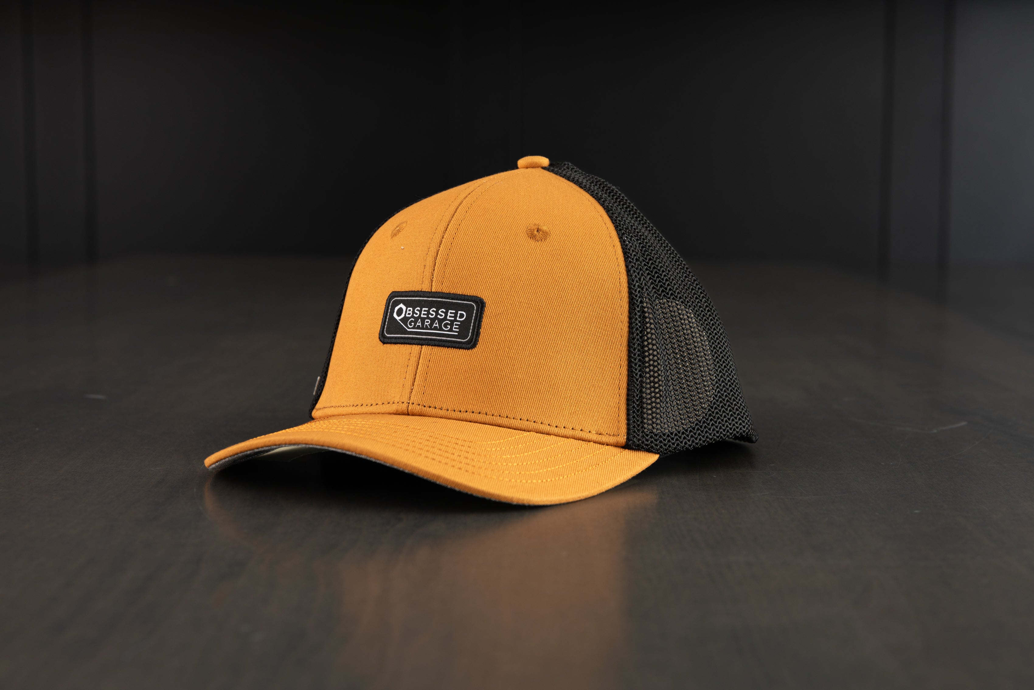 Obsessed Garage Label Hat - Premium Emira Giveaway Cap for Car Enthusiasts - Perfect for Racing Events & Casual Wear
