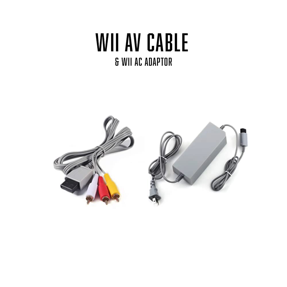 Refurbished Nintendo Wii Console - White Premium Bundle with Motion Controller & Nunchuk | Perfect for Family Game Nights & Home Entertainment