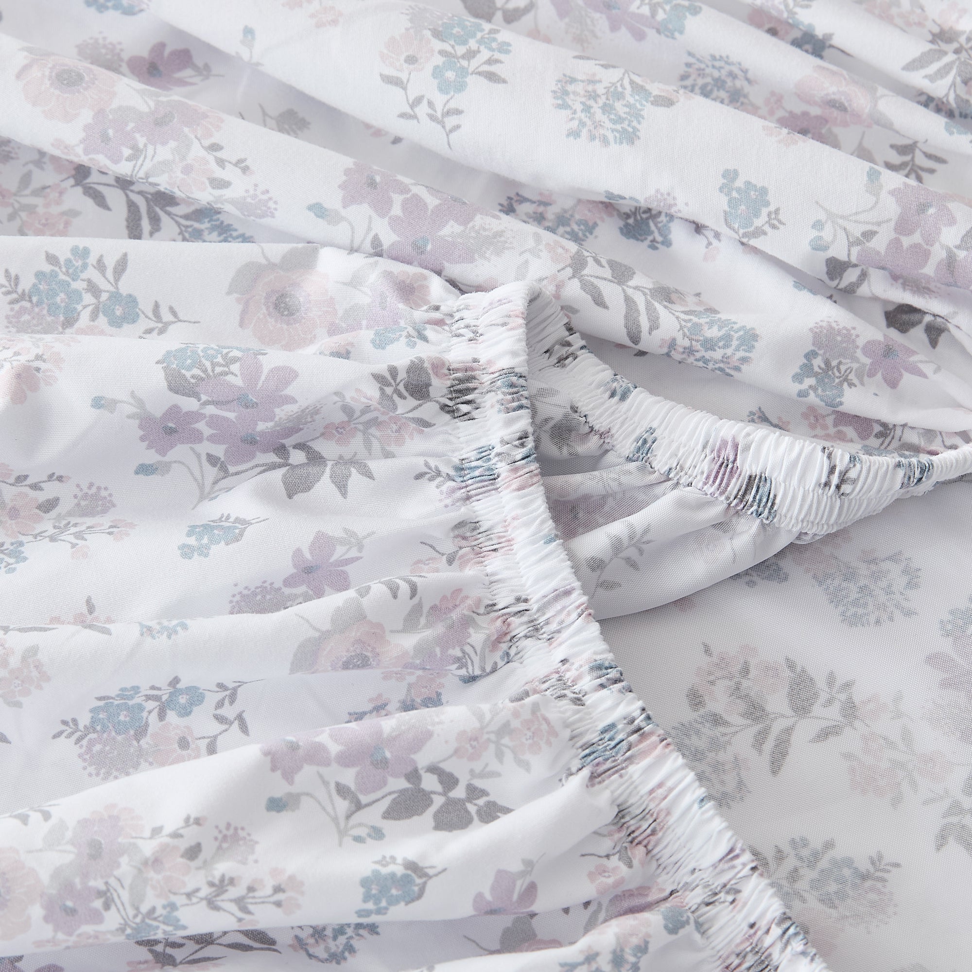 Premium Suzette Sheet Set - Soft & Breathable 100% Cotton Bed Sheets - Queen Size, 4-Piece Set - Perfect for Home, Hotel, and Airbnb Use