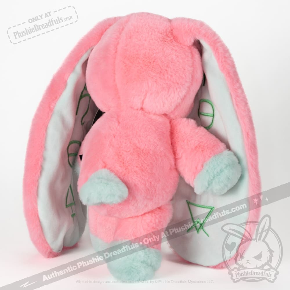 Plushie Dreadfuls Trust Issues Bunny - Soft Stuffed Animal Toy for Anxiety Relief & Emotional Support | Perfect for Therapy, Gifts, and Comfort