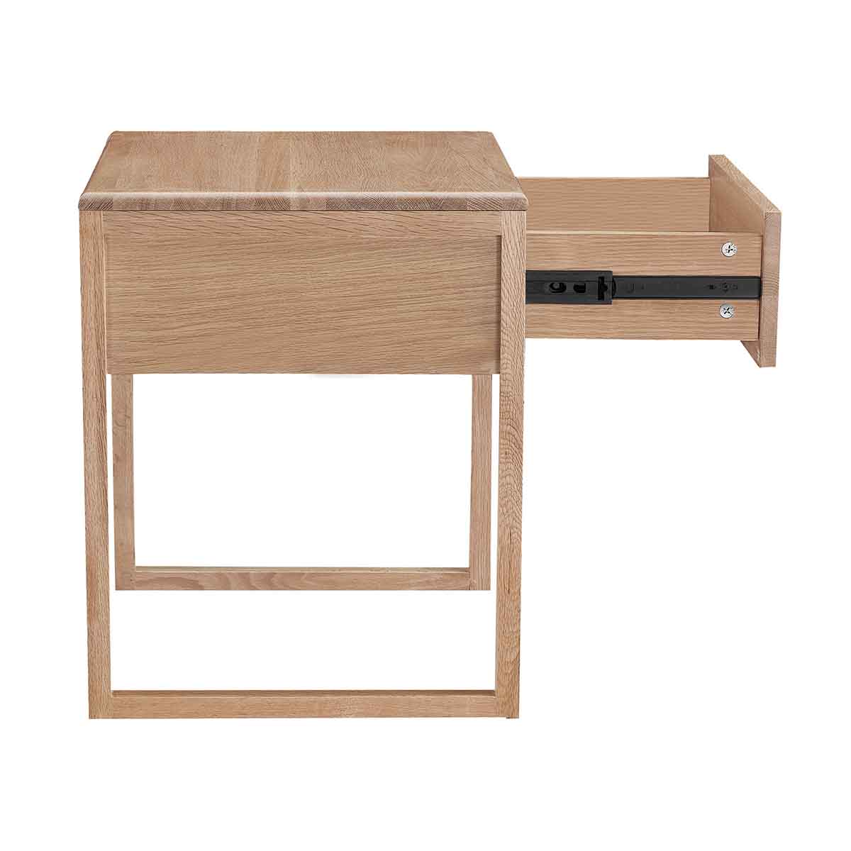 Modern Avalon Bedside Table with Drawer - Nightstand for Bedroom, Living Room, or Office - Compact Storage Solution with Sleek Design