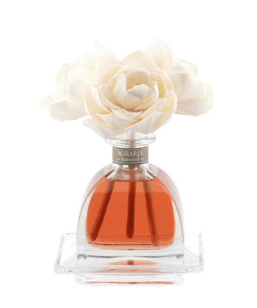 Premium Camellia Diffuser Flowers for Home Aromatherapy - Natural Scented Reeds for Essential Oils - Perfect for Living Room, Bedroom & Bathroom Decor