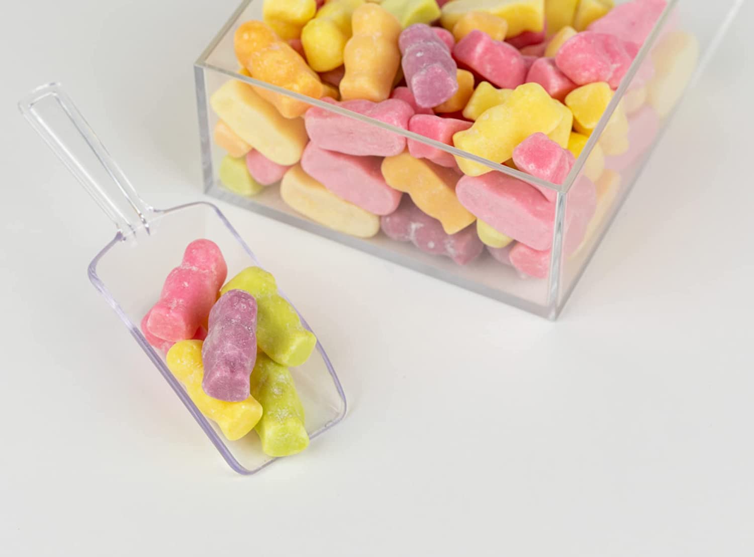 English Style Assorted Jelly Baby Gummy Candy - 1 Pound Bag - Soft & Chewy Fun Babies Sweets for Parties, Halloween Treats & Movie Night Snacks