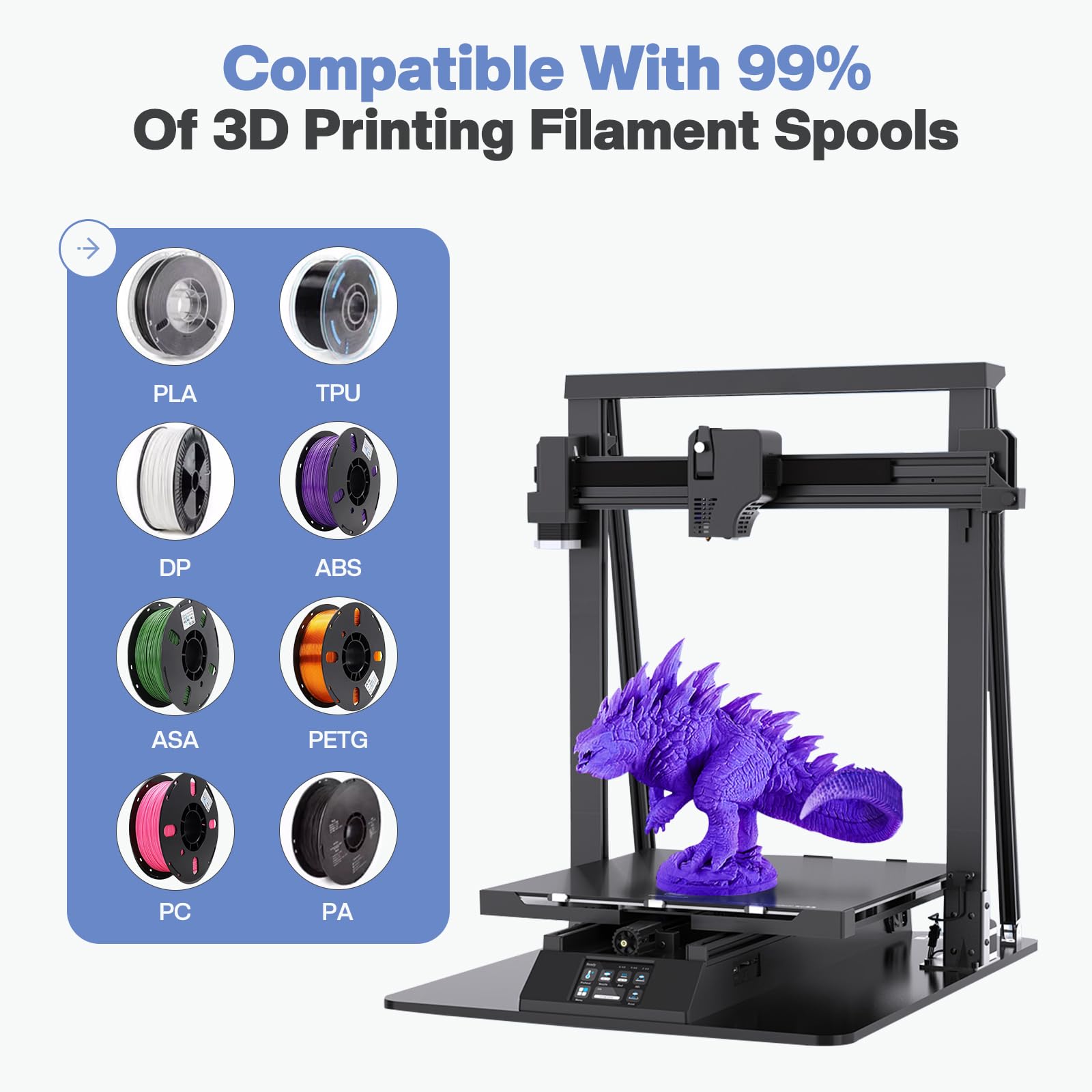 20 Pack Light-Proof Vacuum Sealed Bags with USB Pump for 3D Printer Filament Storage - 12.6 x 13.38 Inch Spool Sealing Bags to Keep Filaments Dry & Clean - Perfect for PLA, ABS, PETG Filament Organization & Long-Term Storage