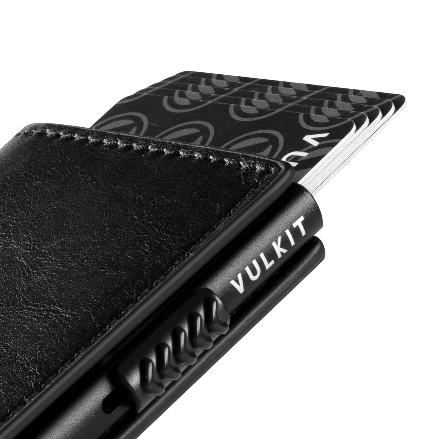 VC305 Side Slider Mechanism with Back Slot Wallet - Slim RFID Blocking Card Holder for Men & Women - Perfect for Travel, Business Cards, and Everyday Use