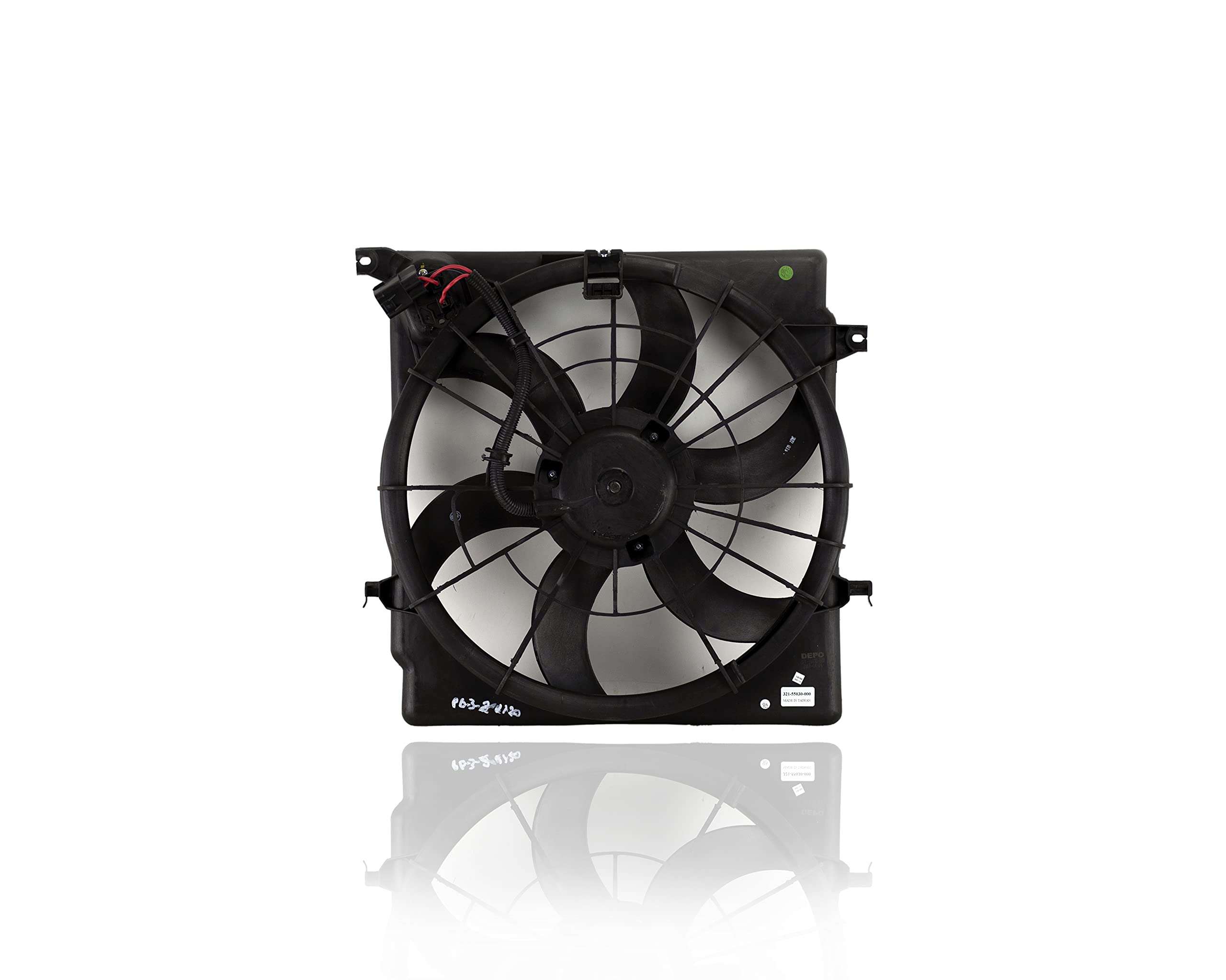 Dual Radiator and Condenser Fan Assembly Replacement for 2011-2014 Kia Optima 2.0L & 2011-2013 Hyundai Sonata 2.0L - Compatible with OEM 253803Q280 - Cooling Direct 622620 - Perfect for Engine Overheating Prevention & AC System Cooling