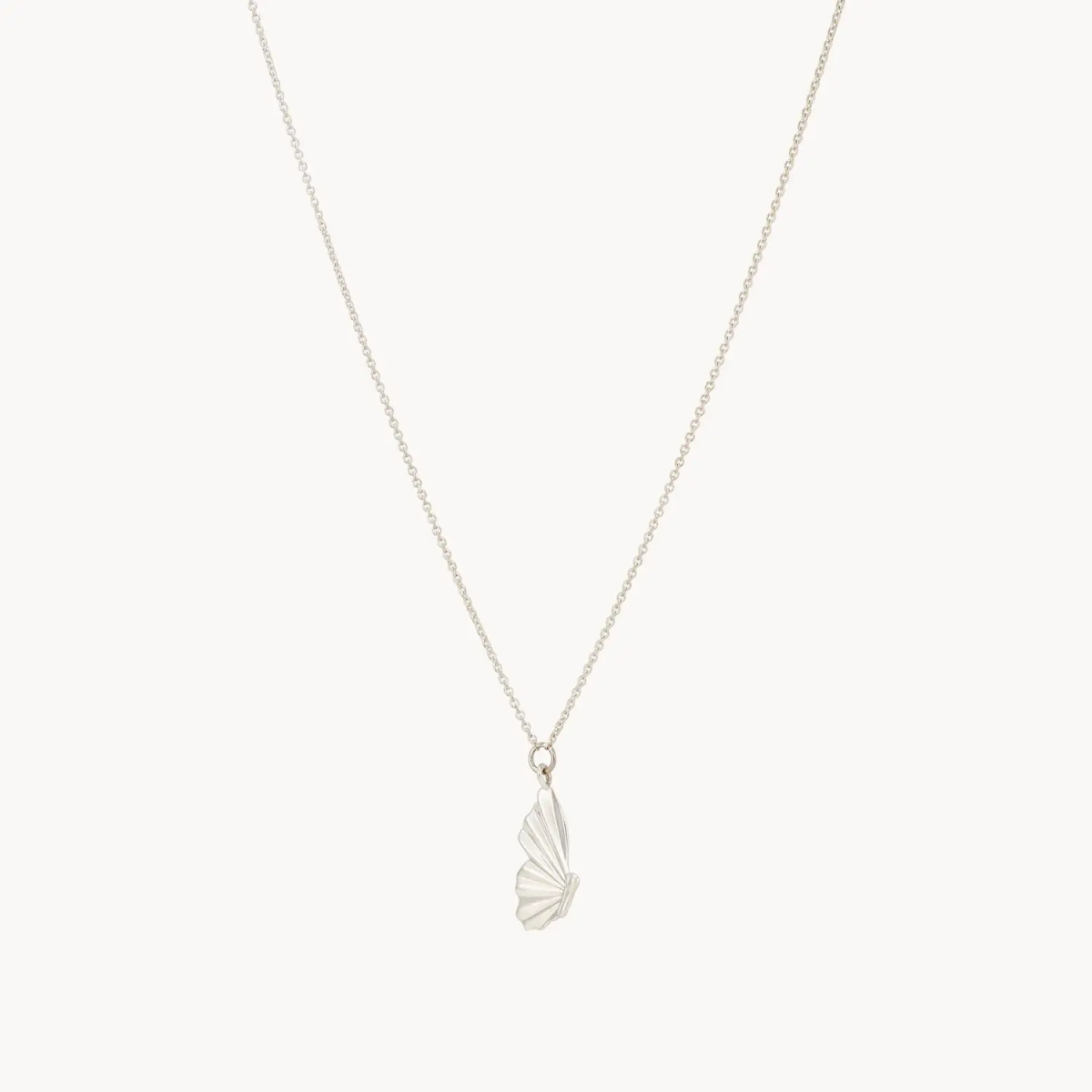 Metamorphosis Butterfly Wing Necklace - Sterling Silver Jewelry for Women - Elegant Gift for Birthday, Anniversary & Special Occasions