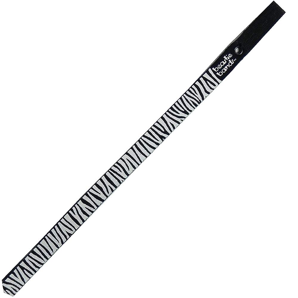 Zebra Striped Cat Collar - Adjustable & Reflective Pet Collar for Safety - Perfect for Night Walks & Outdoor Adventures