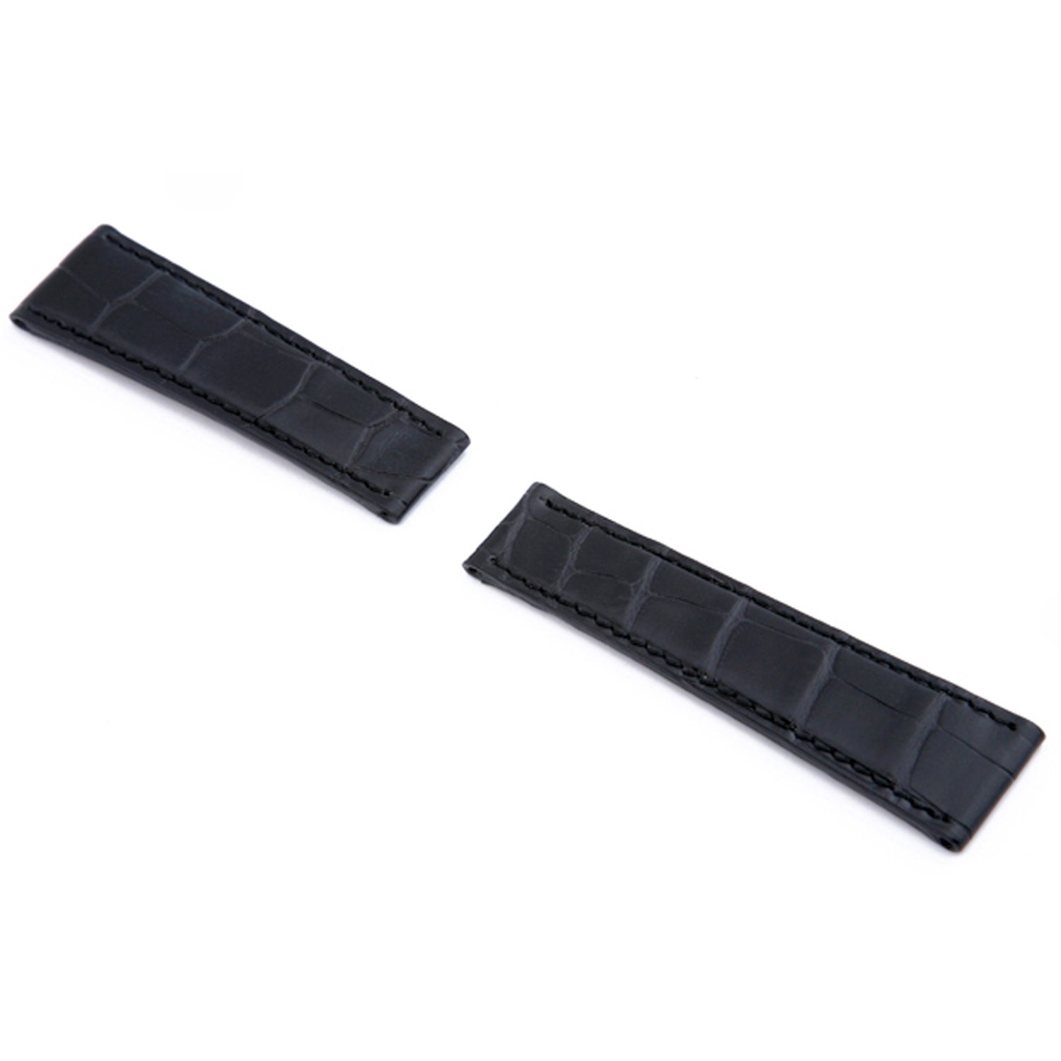 Genuine Alligator Leather Watch Band for Rolex Daytona - Matte Finish Luxury Replacement Strap | Perfect for Business Meetings, Formal Events & Watch Collectors