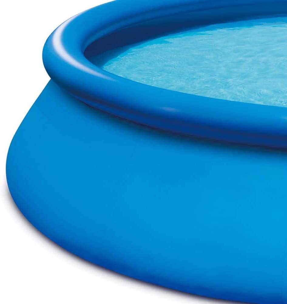 Summer Waves 13ft x 33in Quick Set Inflatable Above Ground Pool with Filter Pump - Easy Setup Backyard Swimming Pool for Family Fun, Outdoor Parties & Summer Relaxation