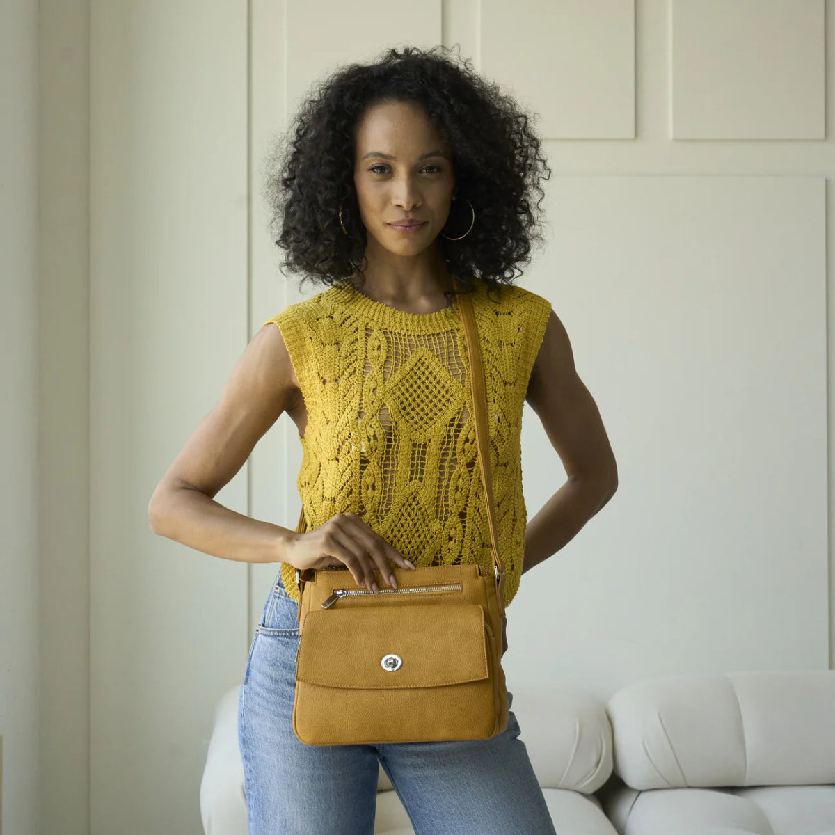 Erica Crossbody Bag for Women - Stylish & Lightweight Shoulder Purse - Perfect for Travel, Shopping, and Everyday Use