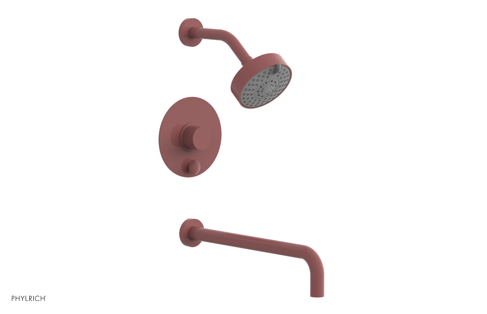 BASIC II 14 Pressure Balance Tub and Shower Faucet Set - Chrome Finish - 230 27 14 - Perfect for Bathroom Renovation and Modern Home Upgrades