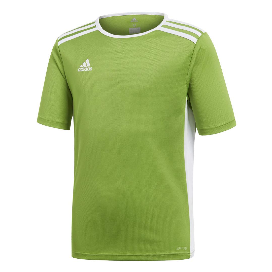 adidas Boys' Entrada 18 Soccer Jersey - Youth Football Shirt for Training & Matches - Lightweight Breathable Performance Jersey for Kids Soccer Players