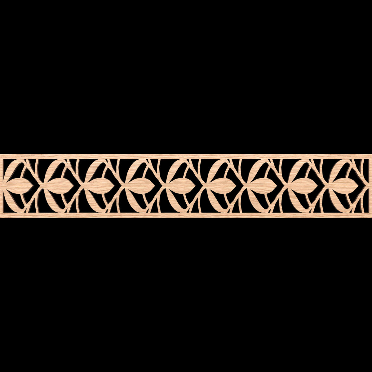 Salem Fretwork Moulding - Decorative Wood Trim for Home Interior & Furniture | Perfect for DIY Crafts, Wall Paneling, and Cabinet Accents