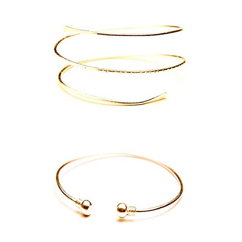 2pcs gold