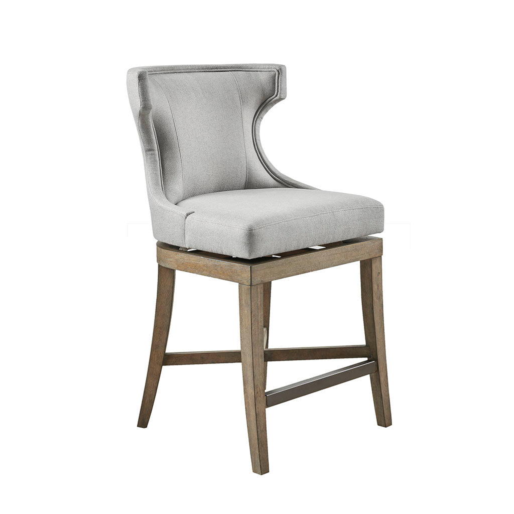 Swivel Counter Stool - Adjustable Height Bar Stool with 360° Rotation for Kitchen Island, Breakfast Bar & Home Decor