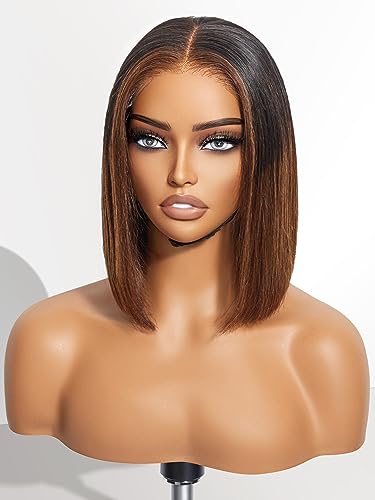 Glueless Bob Mix Color | 5x5 HD Lace