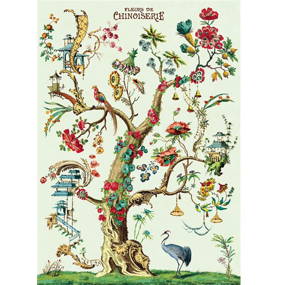 Elegant Chinoiserie Floral Wrap - Stylish Scarf for Women, Perfect for Parties, Weddings & Special Occasions