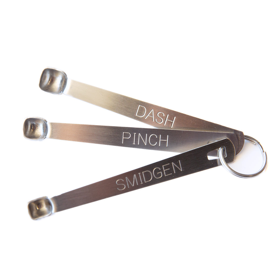 Premium Stainless Steel Smidgen Measuring Spoon Set - Perfect for Baking, Cooking & Coffee Measuring | Accurate Tiny Spoons for Spices, Extracts & Seasonings