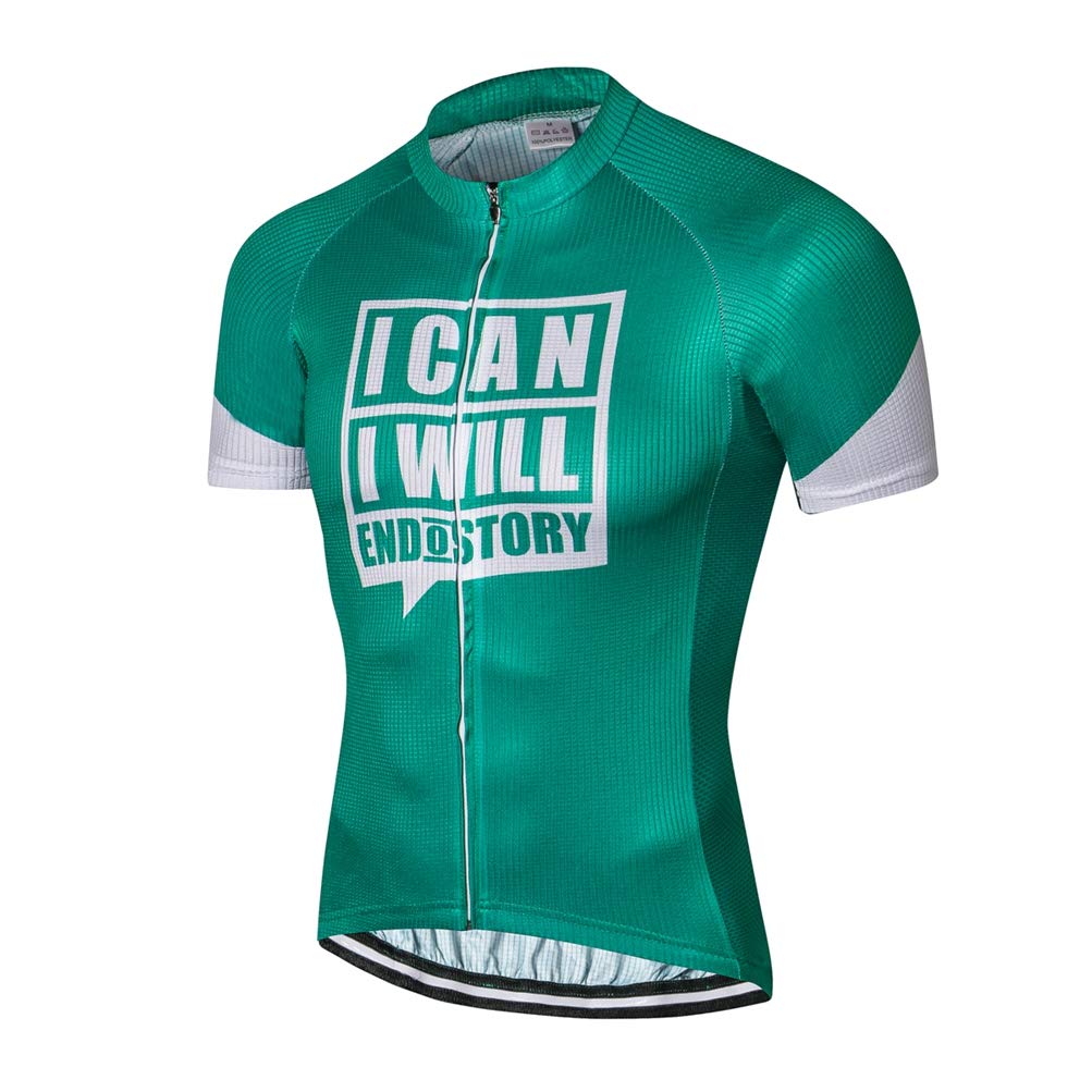 **Men's Cycling Jersey - 2021 Short Sleeve Bike Shirt, Breathable MTB Riding Top for Outdoor Cycling & Mountain Biking | Perfect for Road Races, Commuting & Fitness Training**