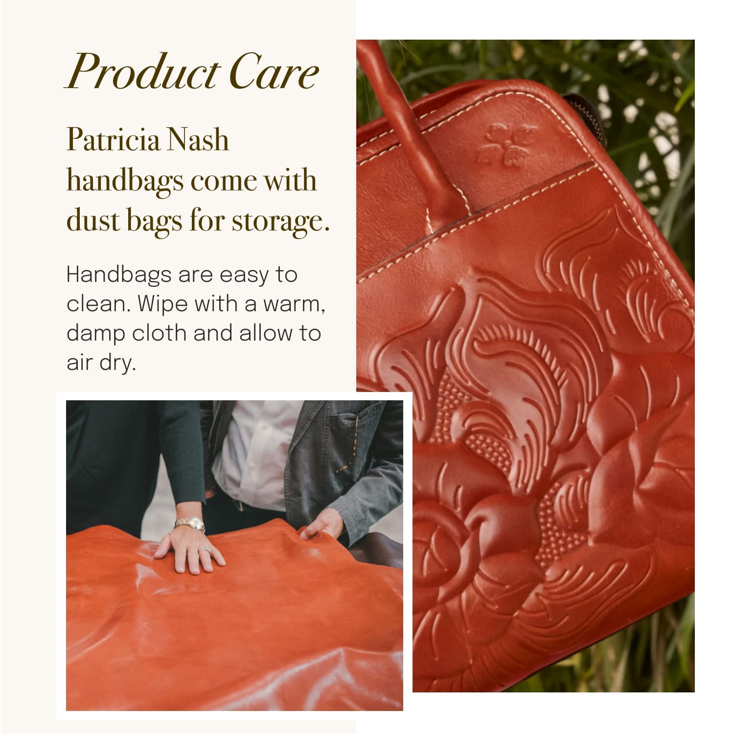 Patricia Nash Carducci Leather Tote Bag for Women - Stylish & Spacious Designer Handbag | Perfect for Work, Travel & Everyday Use