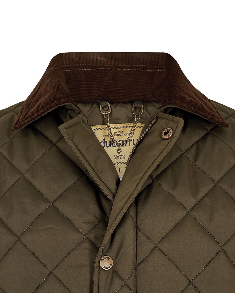 Dubarry Mountusher Quilted Jacket - Waterproof Winter Coat for Men & Women | Outdoor Hiking, Horse Riding & Casual Wear