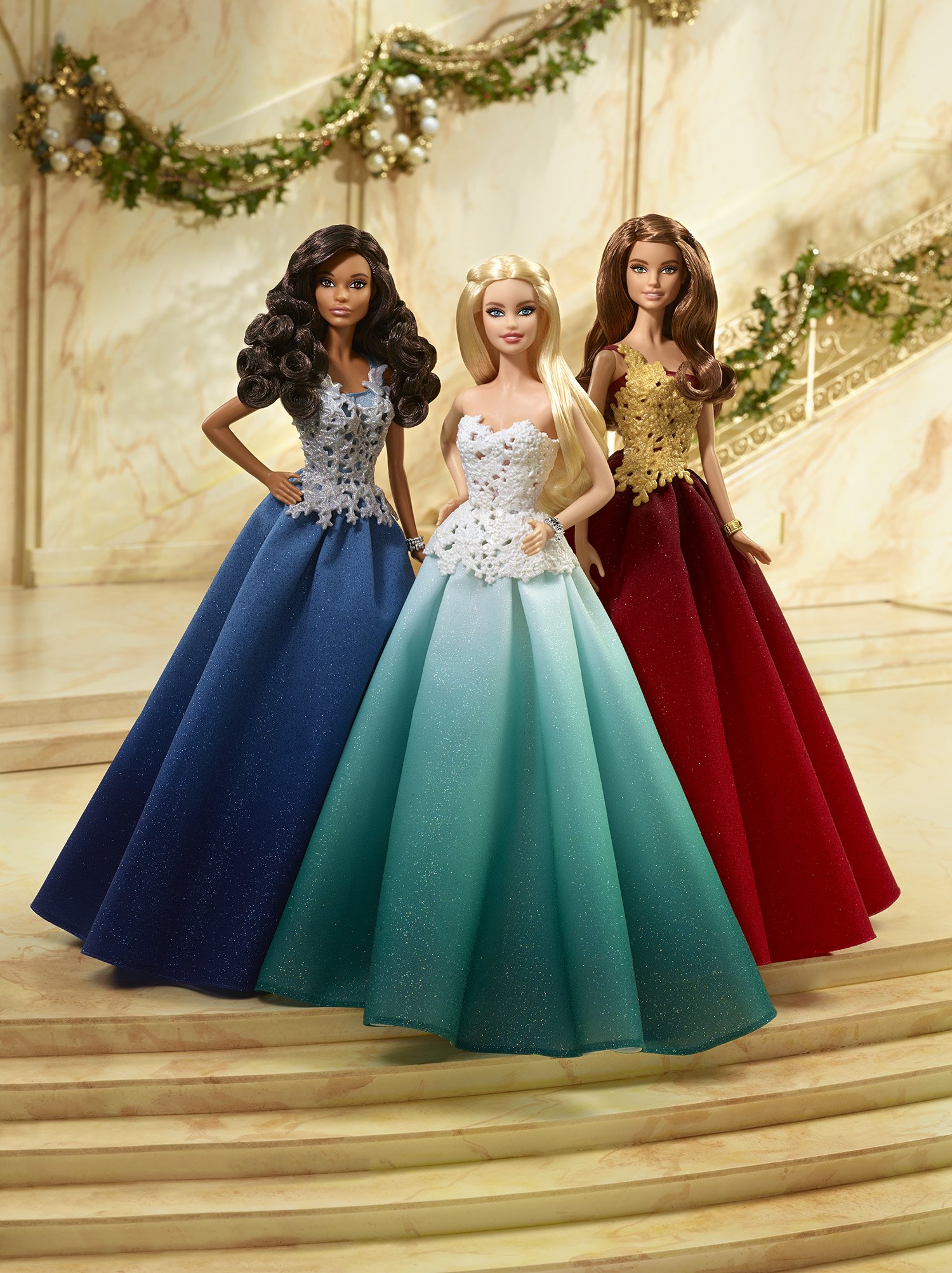 African American Barbie Holiday Doll - Perfect Gift for Christmas, Birthday & Collectors | Playtime, Decor & Holiday Celebrations