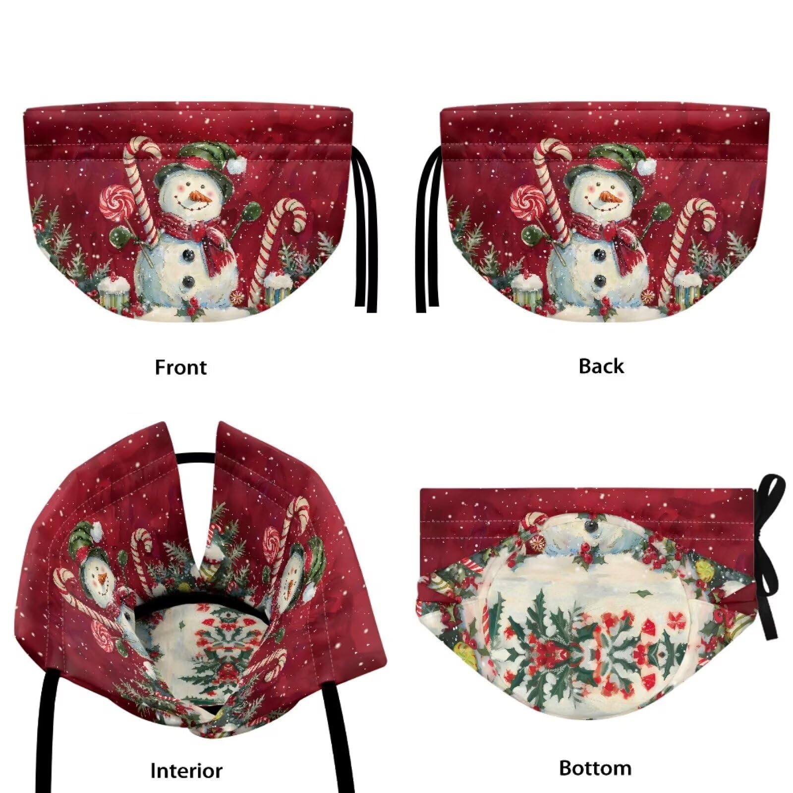 Soft Insulated Snowman Tea Cozy - Foldable Teapot Cover for Heat Retention & Dust Protection | Cute Kitchen Decor Accessory | Perfect for Winter Tea Parties & Home Decor