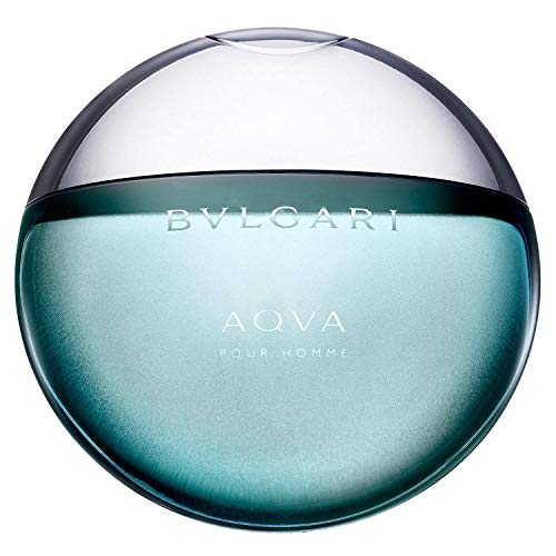 Bvlgari Aqva for Men Eau De Toilette Spray - Fresh Aquatic Cologne for Day & Night Wear, Office & Date Night Fragrance