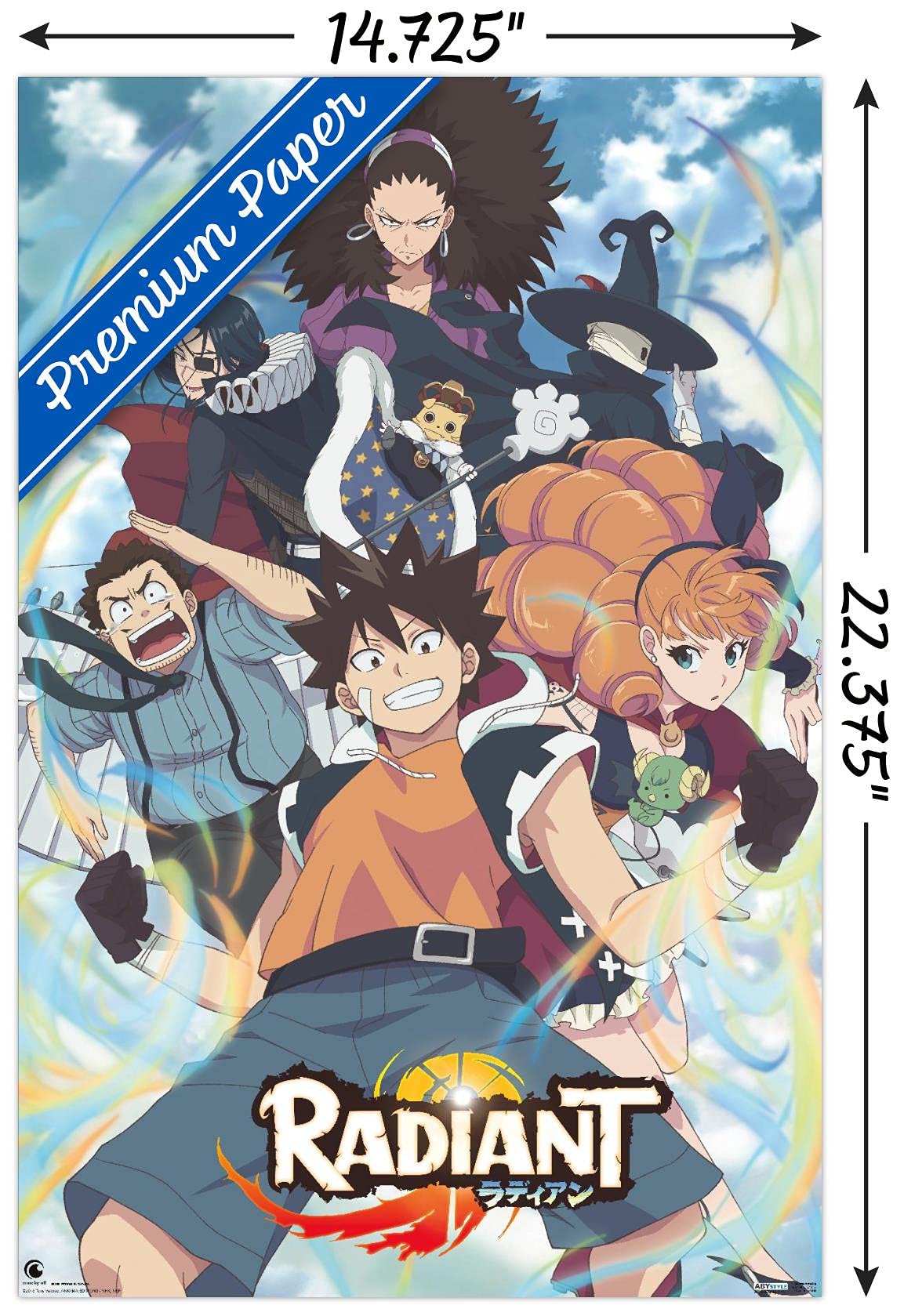 Trends International Radiant Group Wall Poster - Premium Unframed 22.4