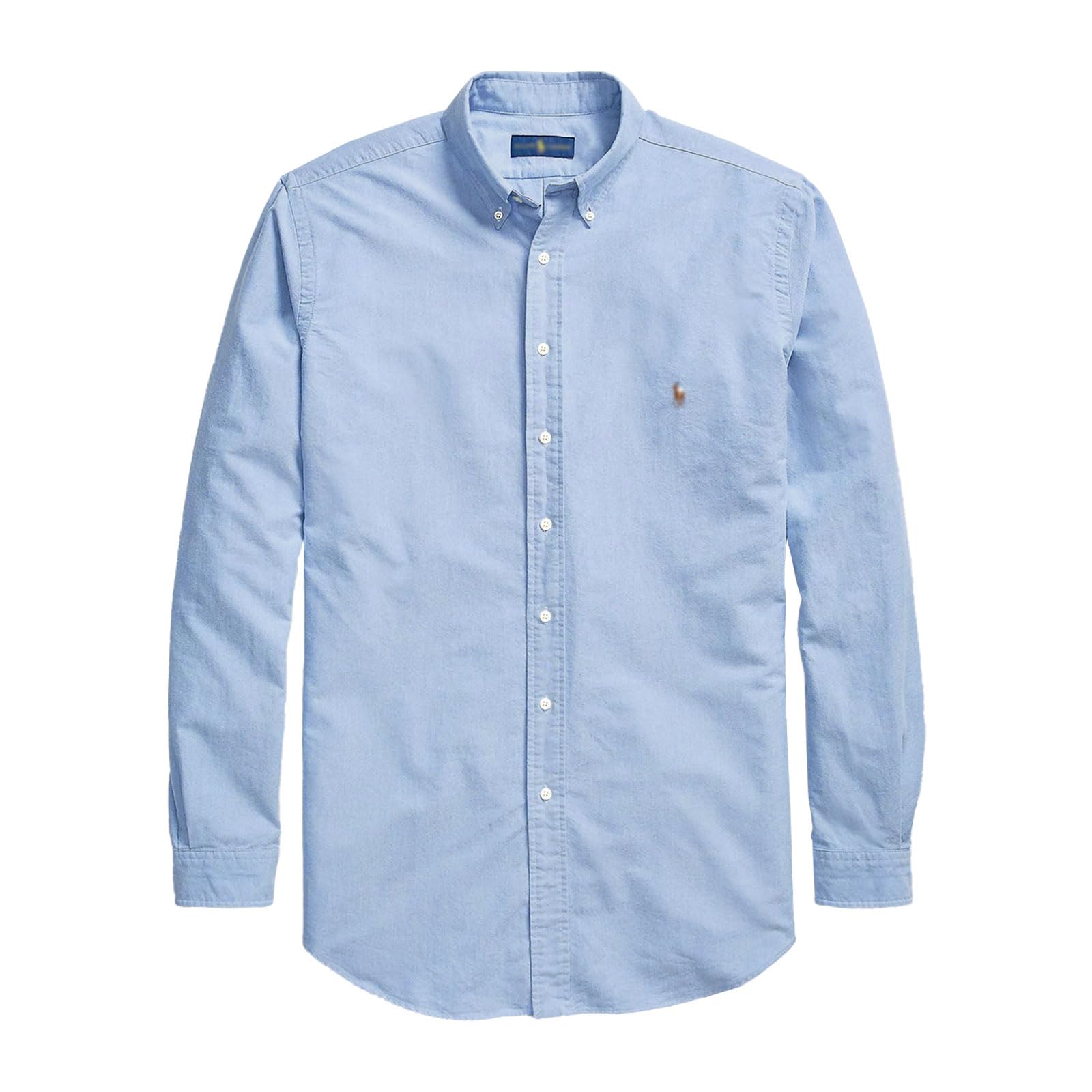 Men's Classic Oxford Long Sleeve Polo Shirt - Comfortable Business Casual Wear for Office, Dating & Formal Events