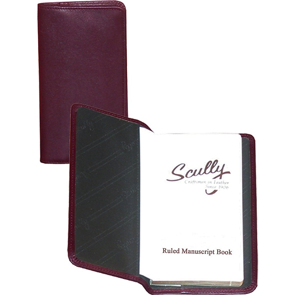 Premium Scully Italian Leather Ruled Page Pocket Notebook - Sunset Brown | Gift for Writers, Journaling & Business Professionals | Compact Travel Notebook for Daily Notes & Sketches