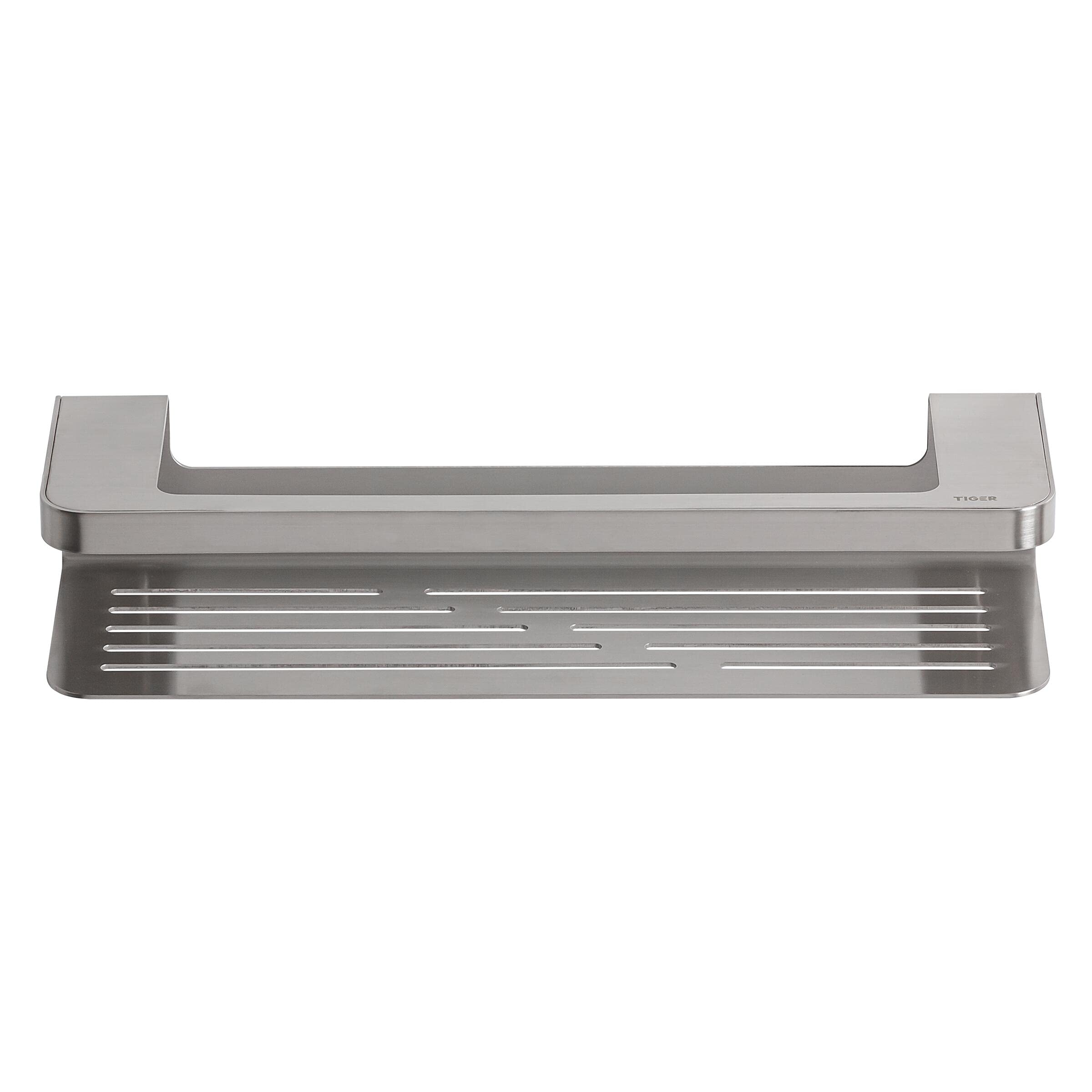 Brushed Stainless Steel Shower Caddy Basket - 13.8