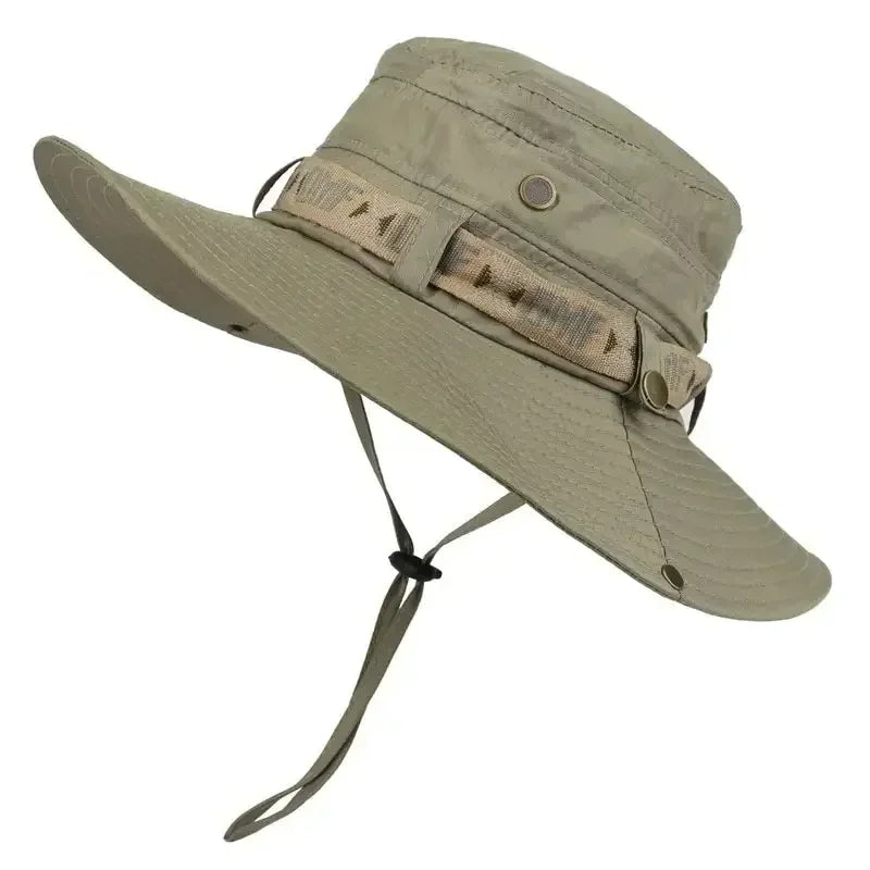 Best Tactical Sun Hat for Hiking & Camping - UPF 50+ UV Protection, Breathable & Adjustable Outdoor Hat for Men & Women - Perfect for Hiking, Fishing, Travel & Outdoor Adventures