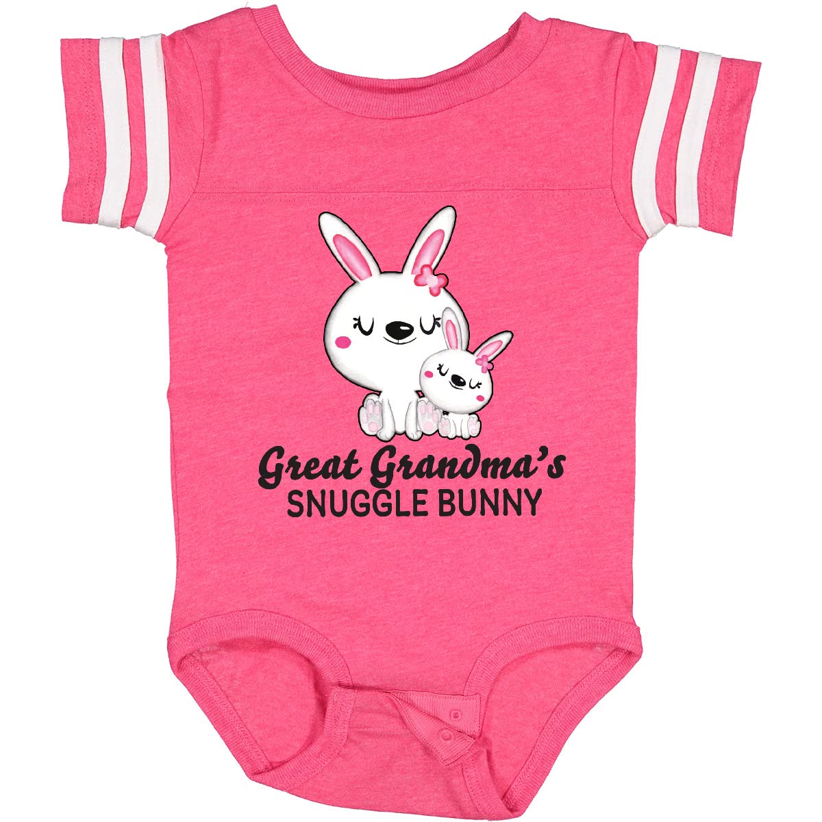 Inktastic Great Grandma's Snuggle Bunny Easter Baby Bodysuit - Cute Easter Outfit for Infants & Toddlers - Perfect for Easter Photos, Family Gatherings & Spring Celebrations