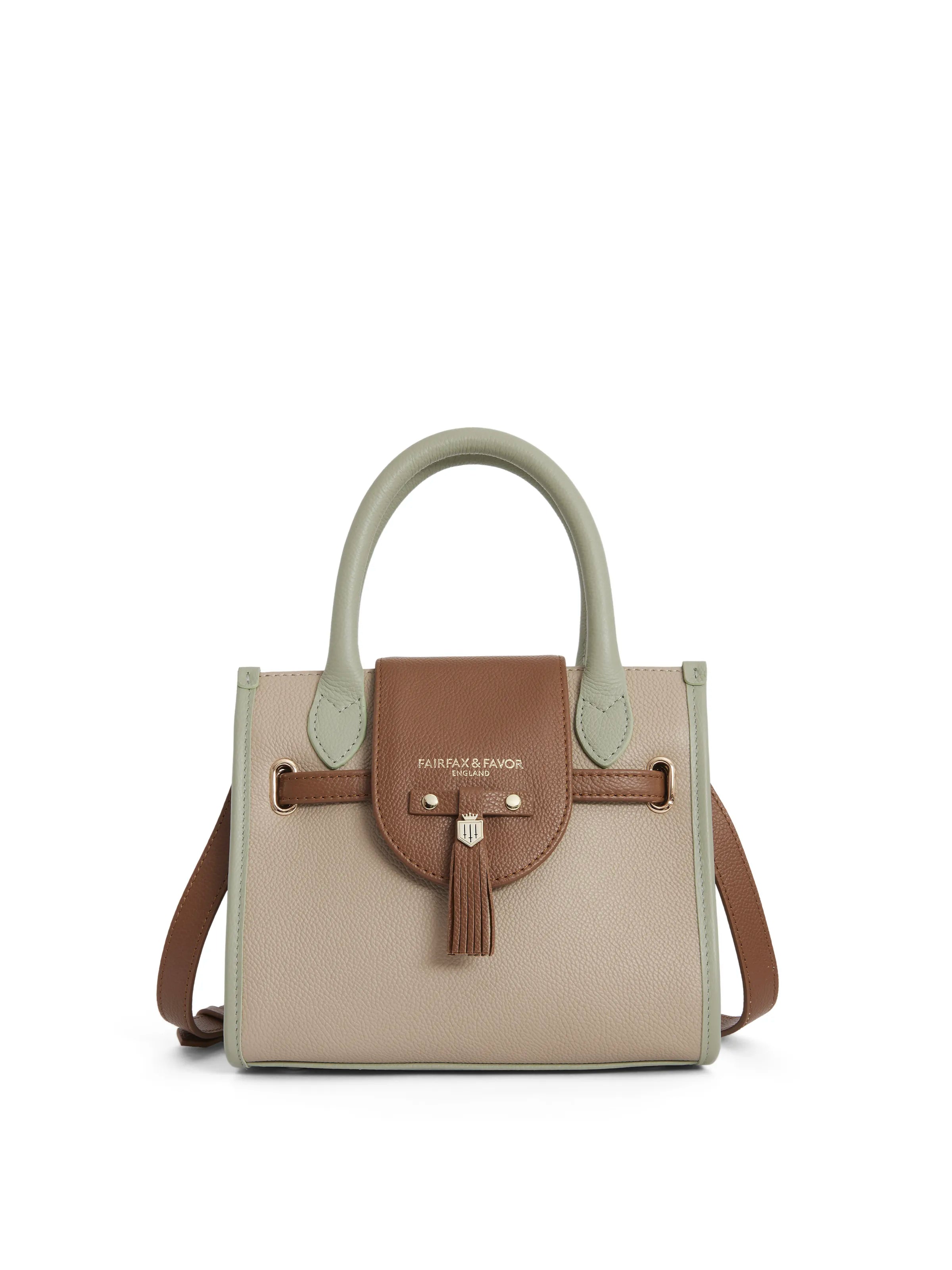 Mini Windsor Handbag - Mint Tri-Color Limited Edition Crossbody Bag for Women | Perfect for Work, Travel & Everyday Use