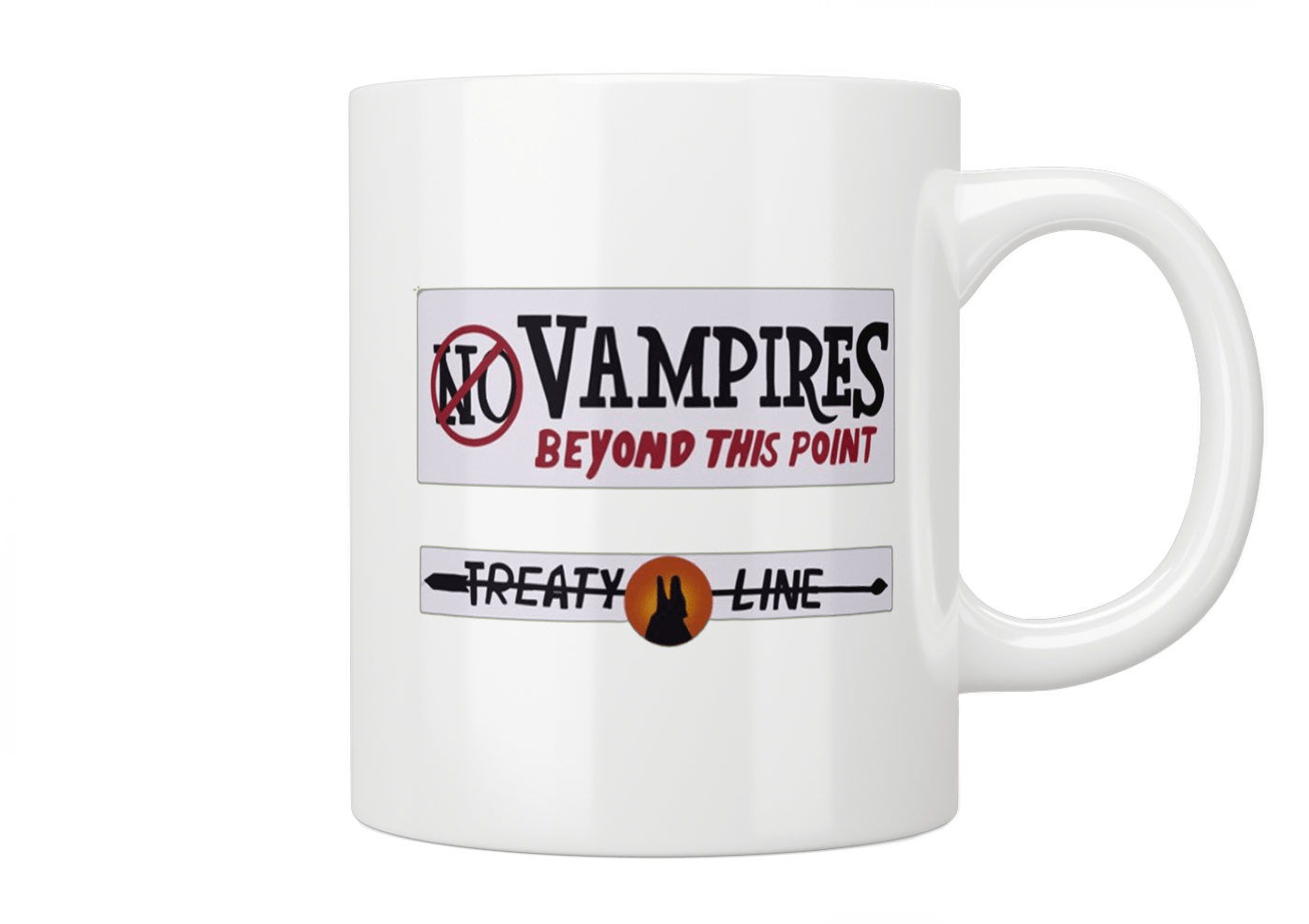 Twilight Inspired Treaty Line Coffee Mug - Perfect for Fans & Coffee Lovers - Great for Home, Office & Gifts