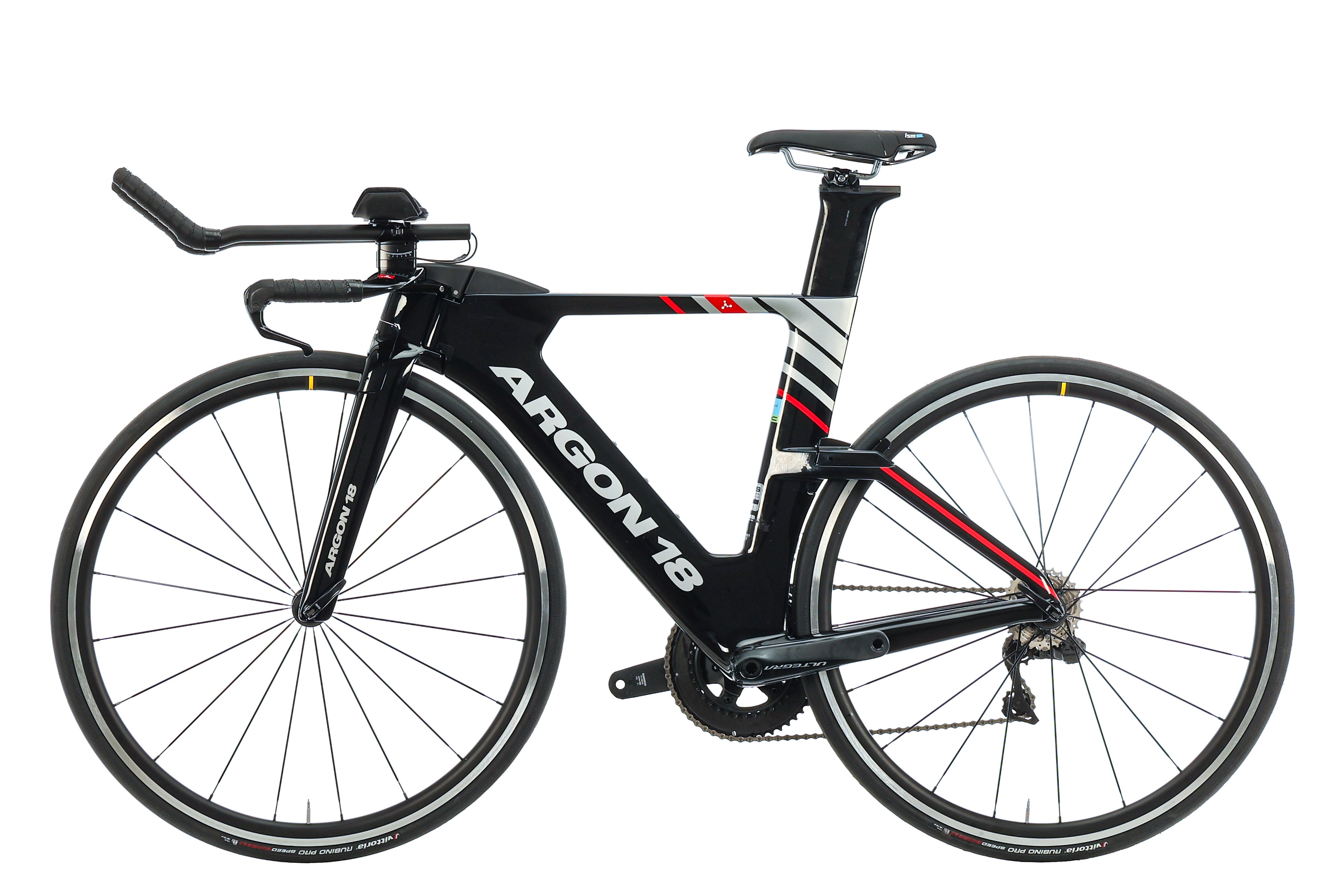 Argon 18 E-119 Tri Ultegra Di2 Triathlon Bike 2020 - Small Size | Premium Carbon Road Bike for Competitive Racing & Endurance Training