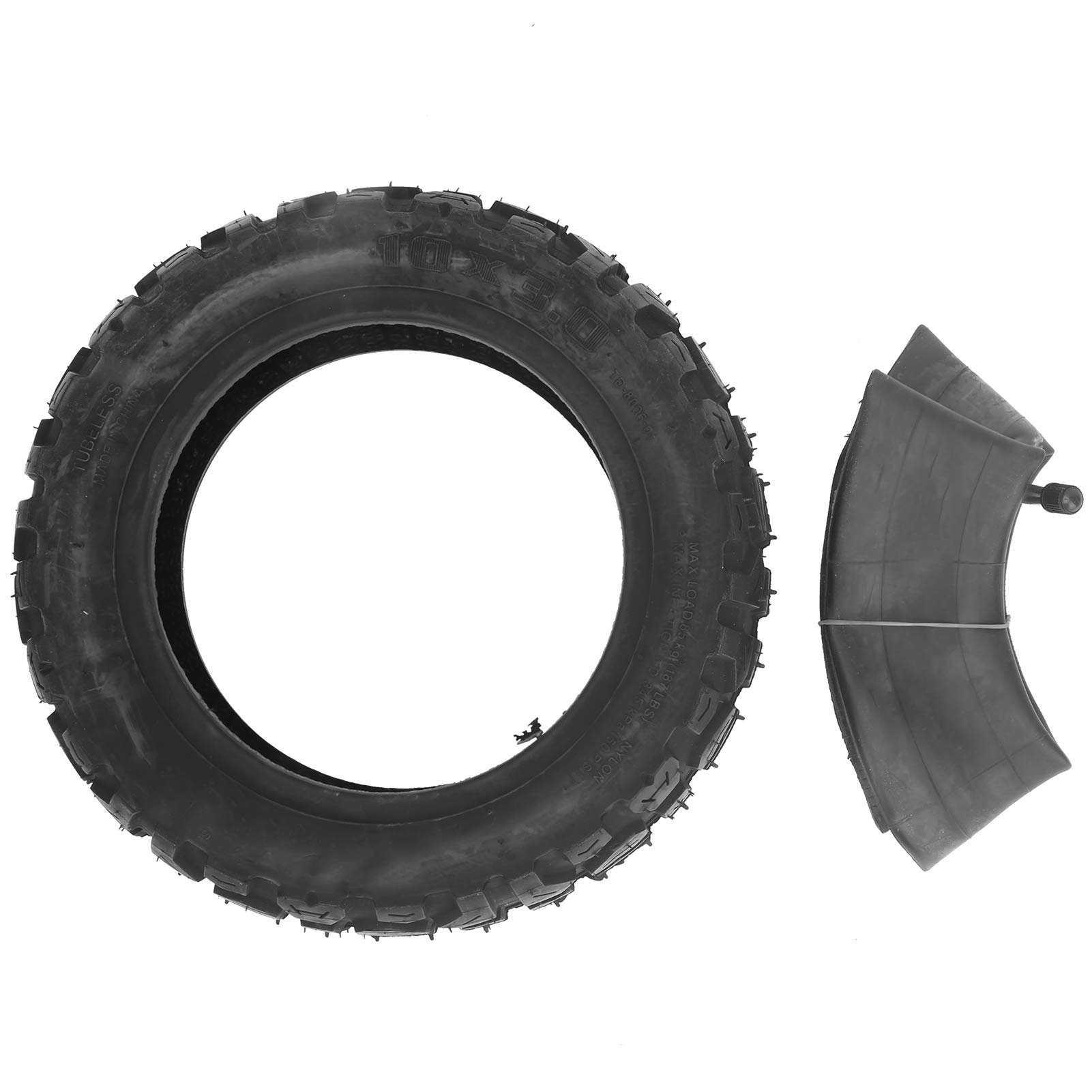 10x3.0 Electric Scooter Tires - 10 Inch Anti-Skid Inner & Outer Tube Set - Thickened Durable Replacement Tires for Electric Scooters and E-Bikes - Perfect for Commuting, Off-Roading and Urban Riding