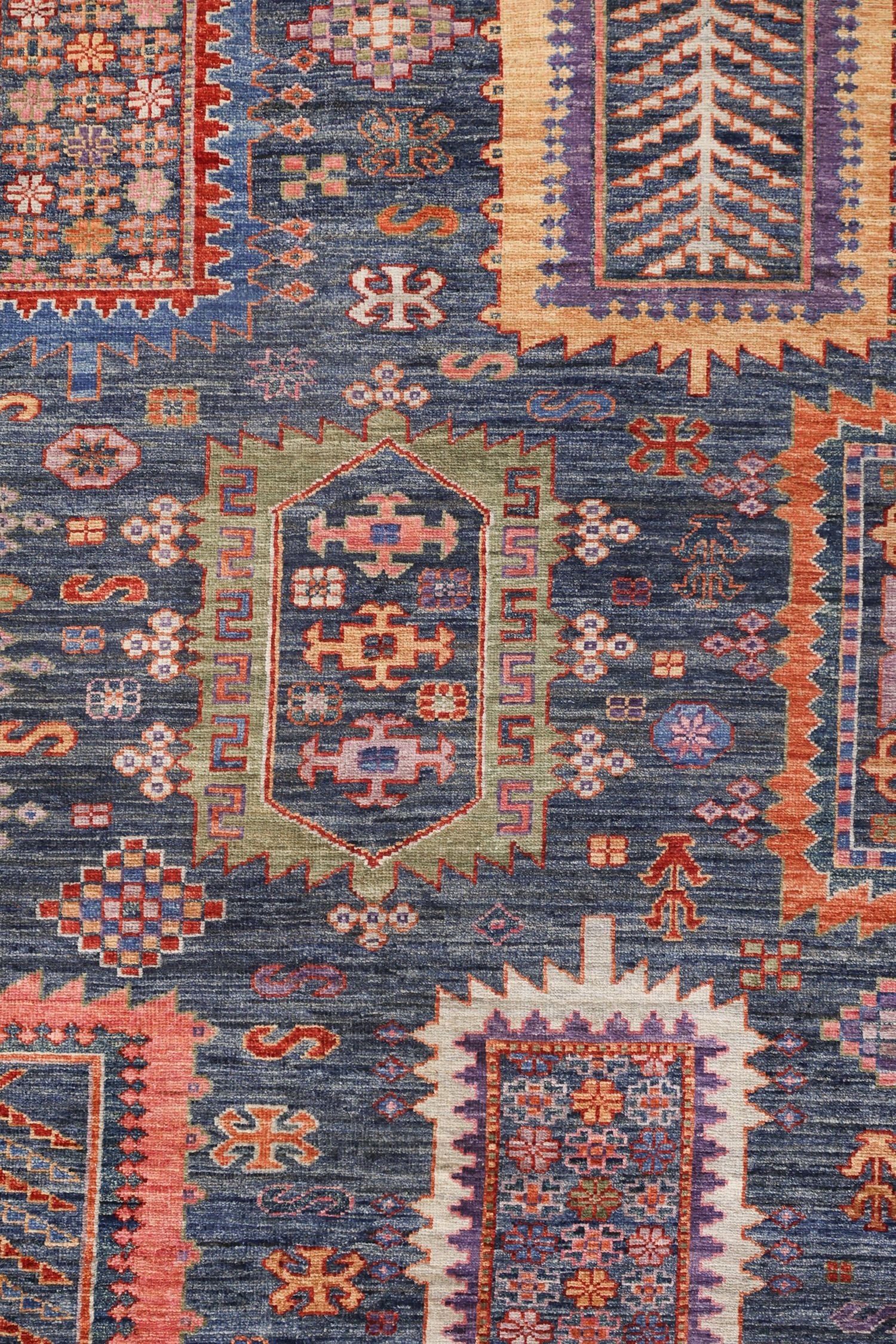 Authentic Baluch Handwoven Tribal Rug - J73039 | Premium Wool, Traditional Design | Perfect for Living Room, Bedroom & Boho Decor