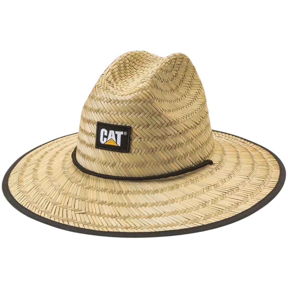 Men's Caterpillar Straw Hat - Breathable Sun Protection for Outdoor Activities, Fishing, Hiking & Beach