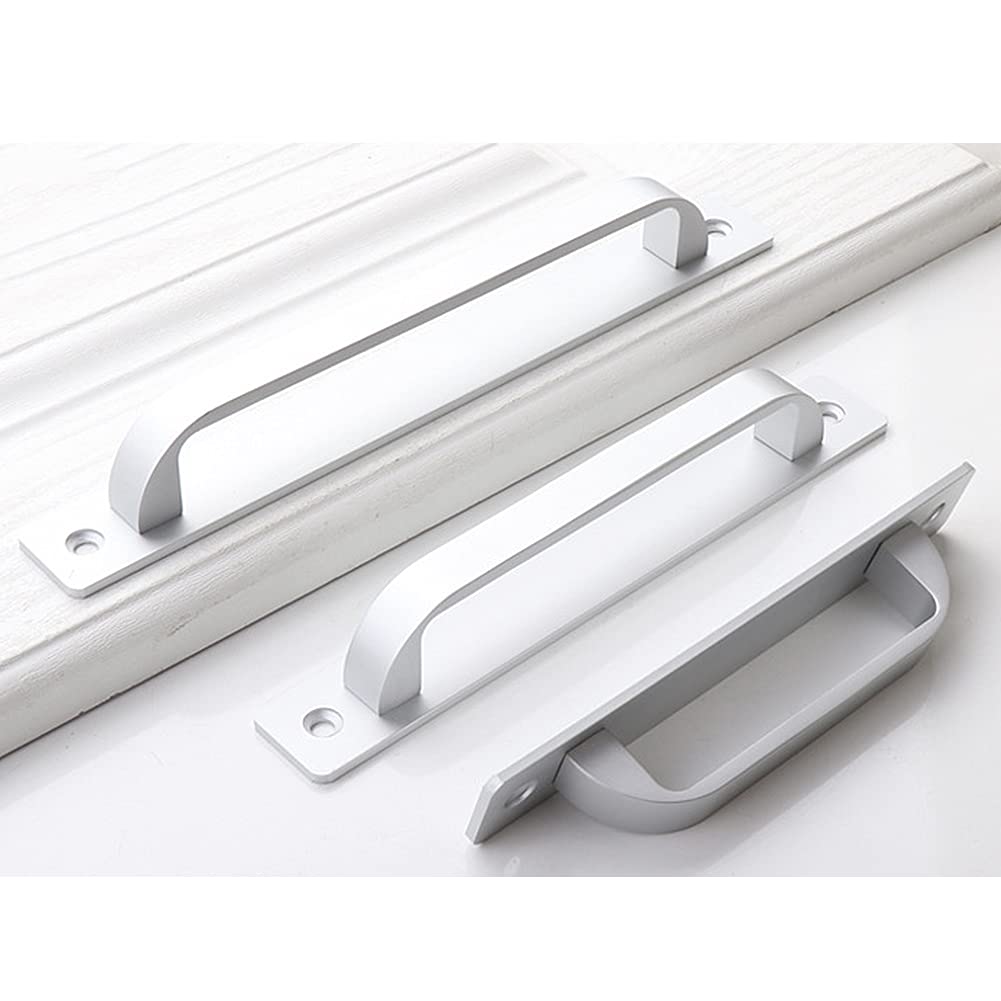 Stainless Steel Sliding Door Handle for Kitchen Cabinets, Wardrobes & Closets - Durable Push Pull Hardware for Smooth Operation - Perfect for Modern Home & Office Furniture Installation